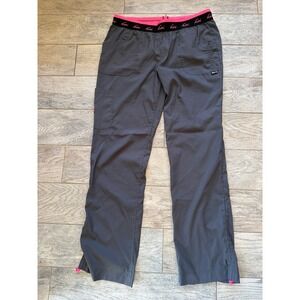 Koi Lite Peace Scrub Pants Large Tall LT Grey 720-T Spirit Yoga Pant Bottoms